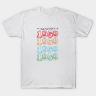 Genuine 1959 birthday gift T-Shirt